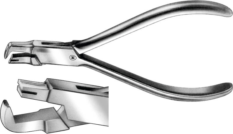 Pfeilknickzange nach Schwarz  Stück  HSL 375-13, 130 mm