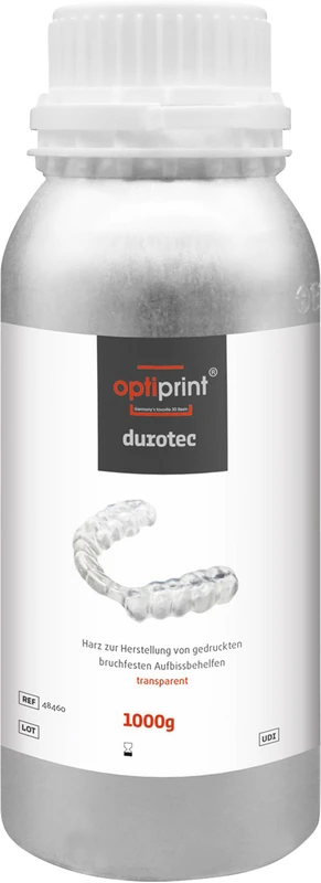 optiprint® durotec   Flasche  1 kg transparent
