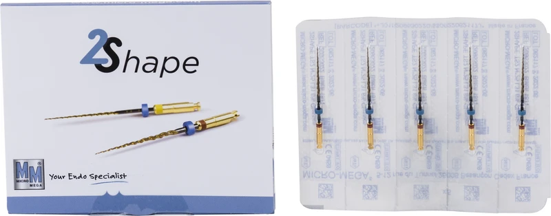 2Shape  Packung  5 Stück L 31 mm, Taper.06, ISO 025, steril