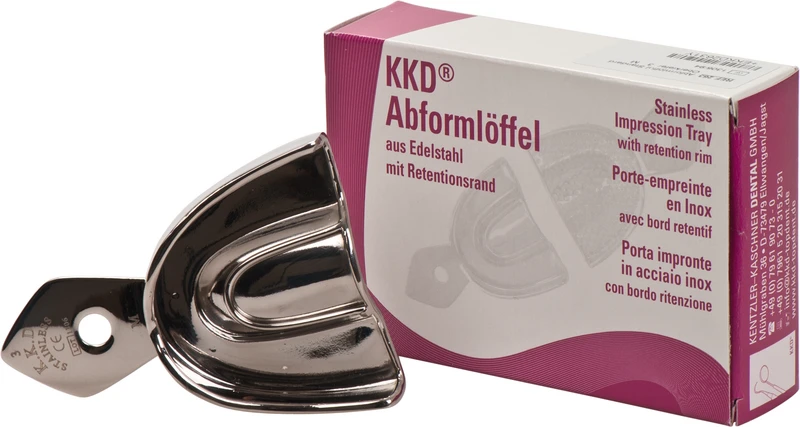 KKD® Abformlöffel Standardabdruck  Stück  OK-3, M, voll