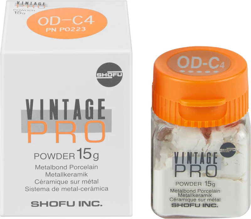 VINTAGE PRO  Dose  15 g Pulver opaque dentin OD-C4