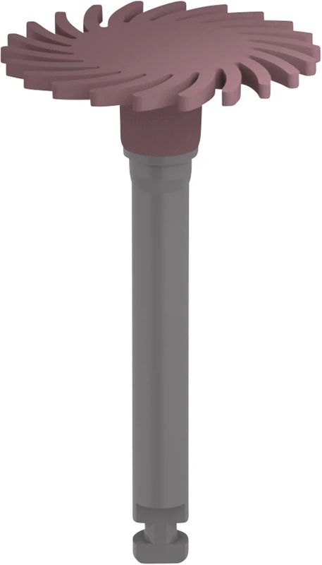 Omnipol für Keramik\Zirkon  Stück  rot mittel RA, Spirale, Ø 12,7 mm