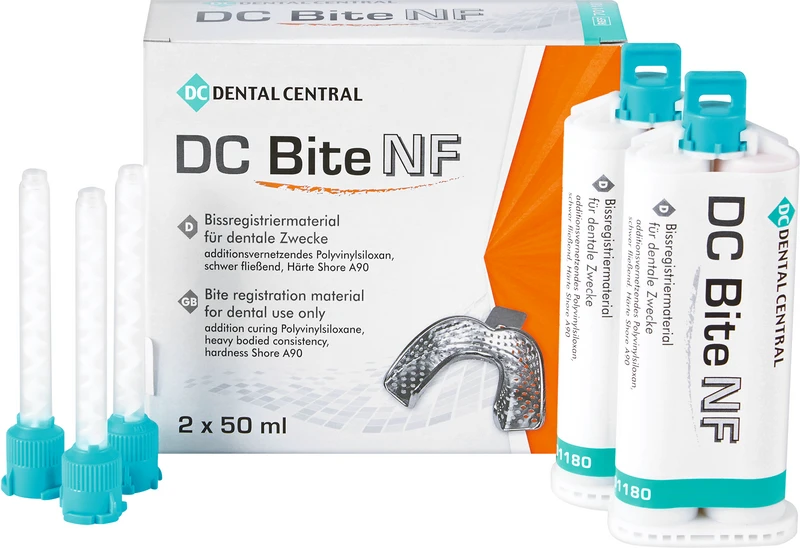 DC Bite NF  Packung  2 x 50 ml Kartusche, 12 Mischkanülen