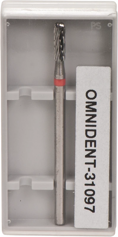 Omni HM-Fräser Schliff 20  Stück  kreuzverzahnt, rot fein, HP, Figur 141, 8 mm, ISO 023