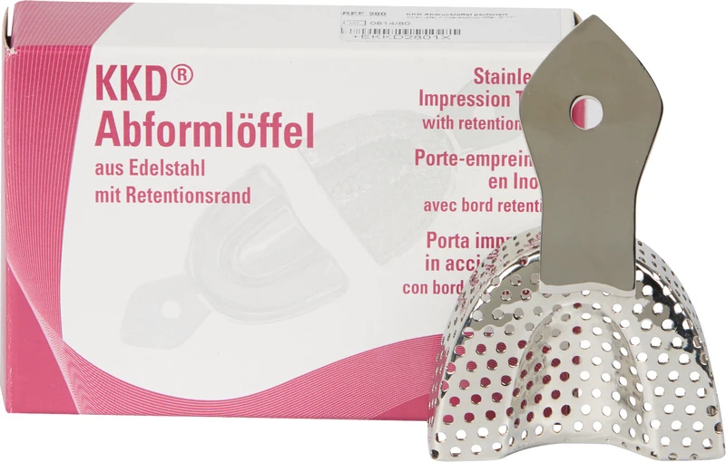 KKD® Abformlöffel Kieferorthopädie  Stück  OK-17, S, perforiert