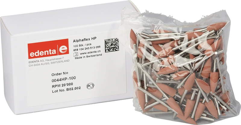 Alphaflex  Packung  100 Stück braun, HP, Figur 243, 15,5 mm, ISO 055