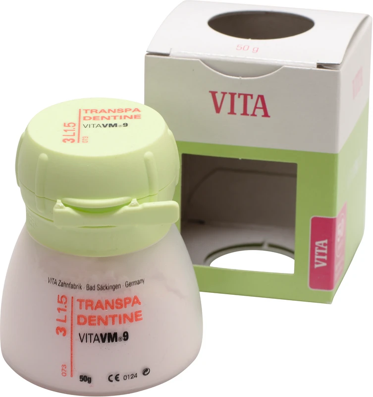 VITA VM® 9 3D-MASTER®  Dose  50 g Pulver transpa dentine 3L1.5