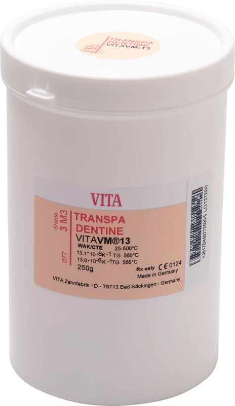 VITA VM® 13 3D-MASTER®  Dose  250 g Pulver transpa dentin 3M3