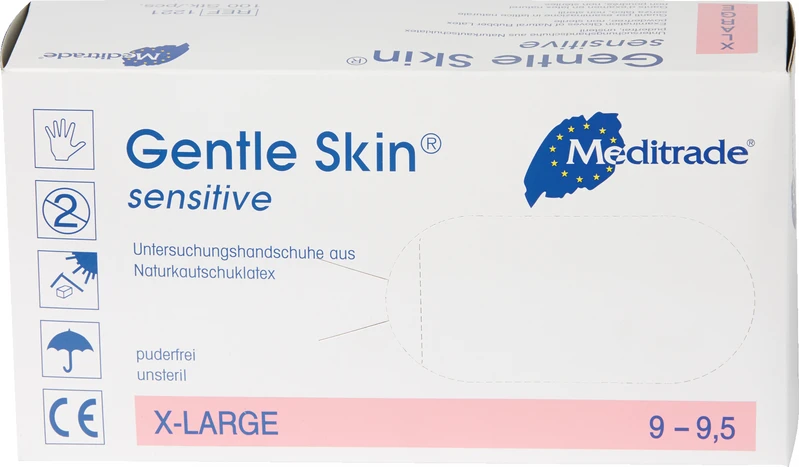 Gentle Skin® sensitive  Packung  100 Stück puderfrei, natur, XL