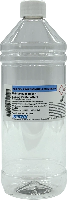 Natrium Hypochlorit   Flasche  1 Liter 2%
