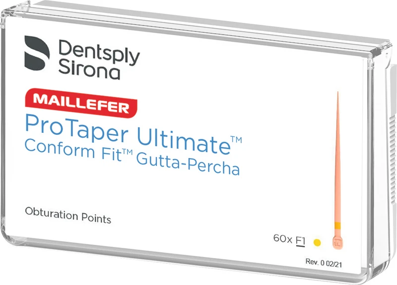 ProTaper Ultimate Conform Guttaperchaspitzen  Packung  60 Stück F1