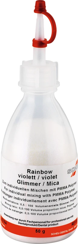 Glimmer  Flasche  50 g rainbow violet