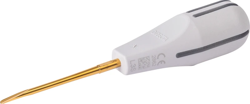 Luxator®   Stück  L3S TiN, 3 mm, Titan gerade, grau