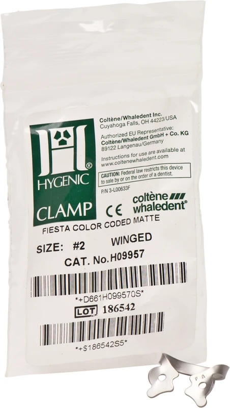 HYGENIC® Fiesta® Klammern  Stück  mit Flügel, für große Prämolaren, 2