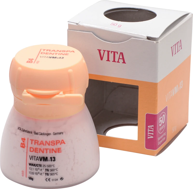 VITA VM® 13 classical A1-D4®  Dose  50 g Pulver transpa dentine B4