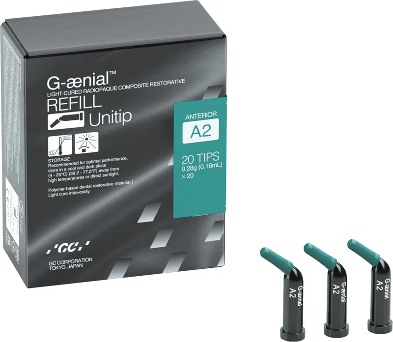 GC G-ænial®  Packung  10 x 0,28 g Unitip Anterior XBW