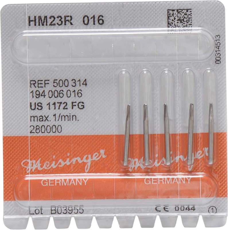 HM-Bohrer 23R  Packung  5 Stück FG, Figur 194, 4,5 mm, ISO 016