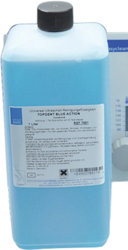 TOPDENT Blue Action  Flasche  1 l