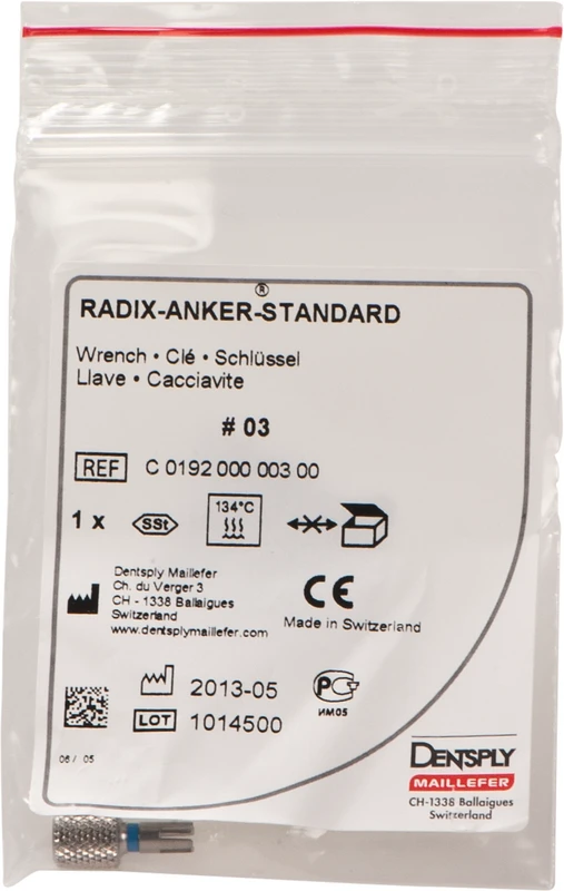 RADIX-ANKER-STANDARD  Stück  Steckschlüssel 3