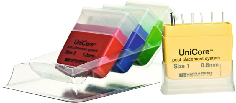 UniCore  Packung  5 Wurzelstifte weiß, Gr. 0