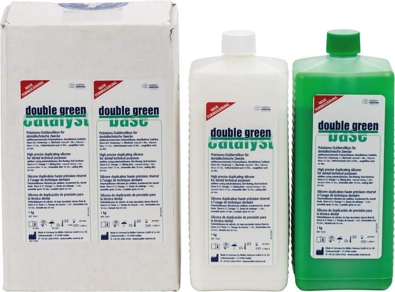 double green  Packung  1 kg Base, 1 kg Katalysator