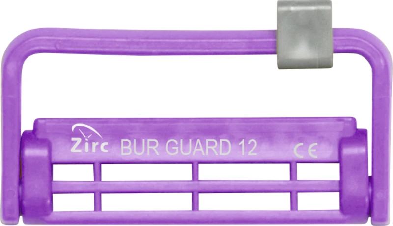 Steri-Bur Guards  Stück  für 12 Instrumente, neonlila, 7,3 x 3,9 x 1 cm