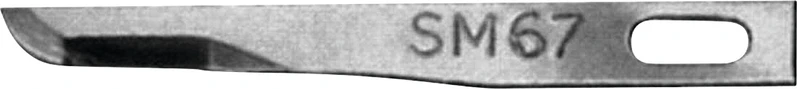 Swann Morton Skalpellklingen  Packung  25 Stück Figur SM67