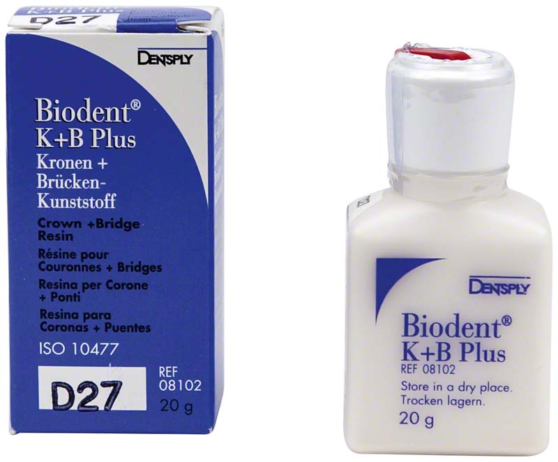 Biodent® K+B Plus Massen  Flasche  20 g Pulver dentin 27