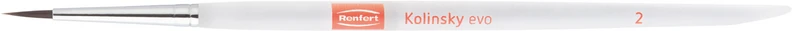 Kolinsky evo Bionic Hair Pinsel  Packung  2 Stück Größe 2
