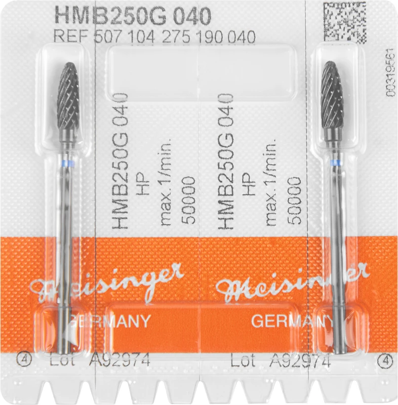 Black Cobra HM 250  Packung  2 Stück kreuzverzahnt, blau Standard, HP, Figur 275, 12 mm, ISO 040