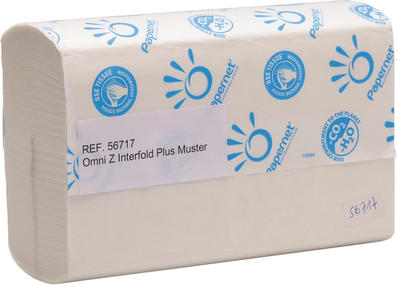 Omni-Z Interfold Plus  Muster  Packung