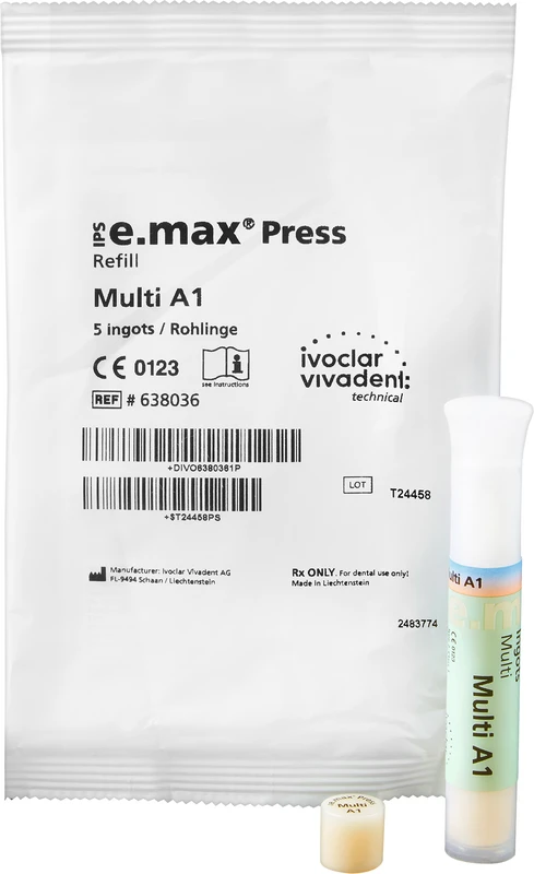 IPS e.max® Press Multi  Packung  5 Stück A1