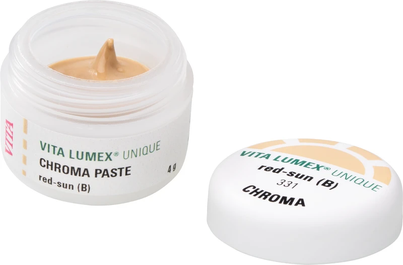 VITA LUMEX® UNIQUE   Dose  4 g Paste chroma red-sun