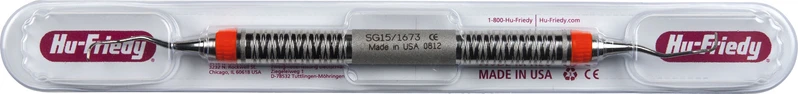 Küretten Gracey Standard  Stück  Figur 15\16, mesial, Griff #7, orange