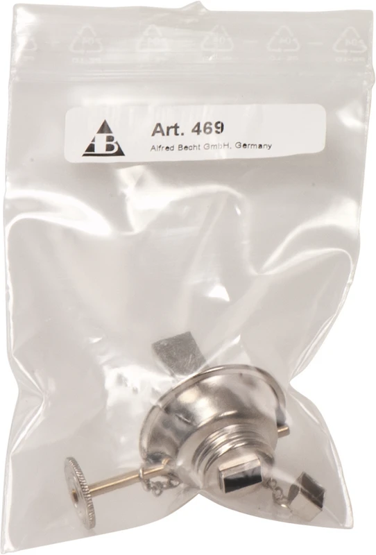 Spirituslampe aus Klarglas 100 ml  Stück  Schraubverschluss