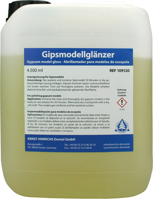 Gipsmodellglänzer  Kanister  4,5 l