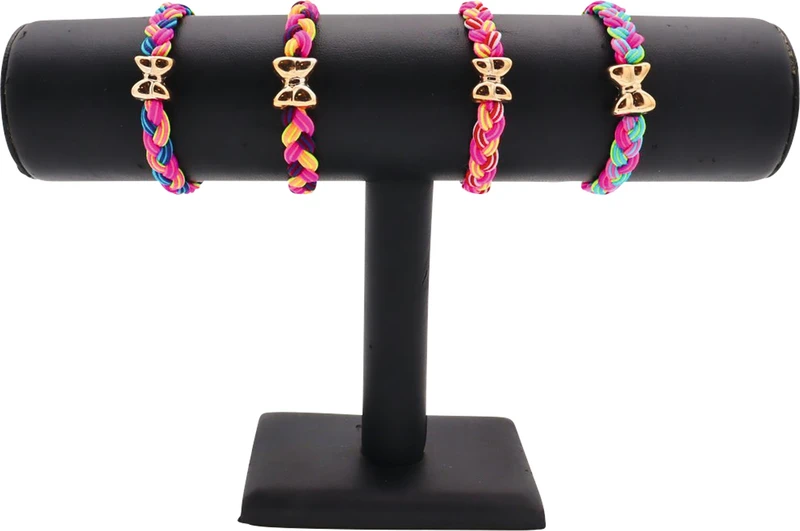 Armband geflochten   Packung  24 Stück geflochten, bunt