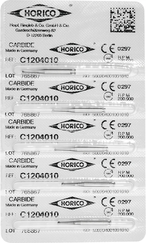 HM-Bohrer C1  Packung  5 Stück RA, Figur 001, ISO 010
