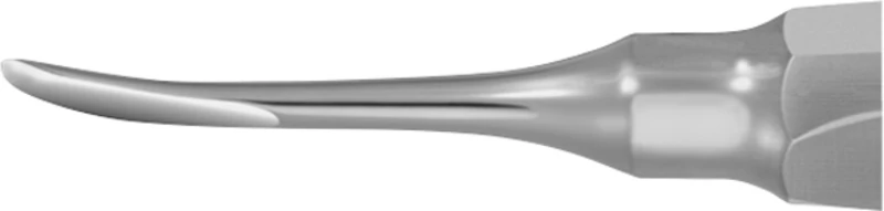 Wurzelheber  Stück  DL373R, 150 mm, 3,5 mm, gebogen