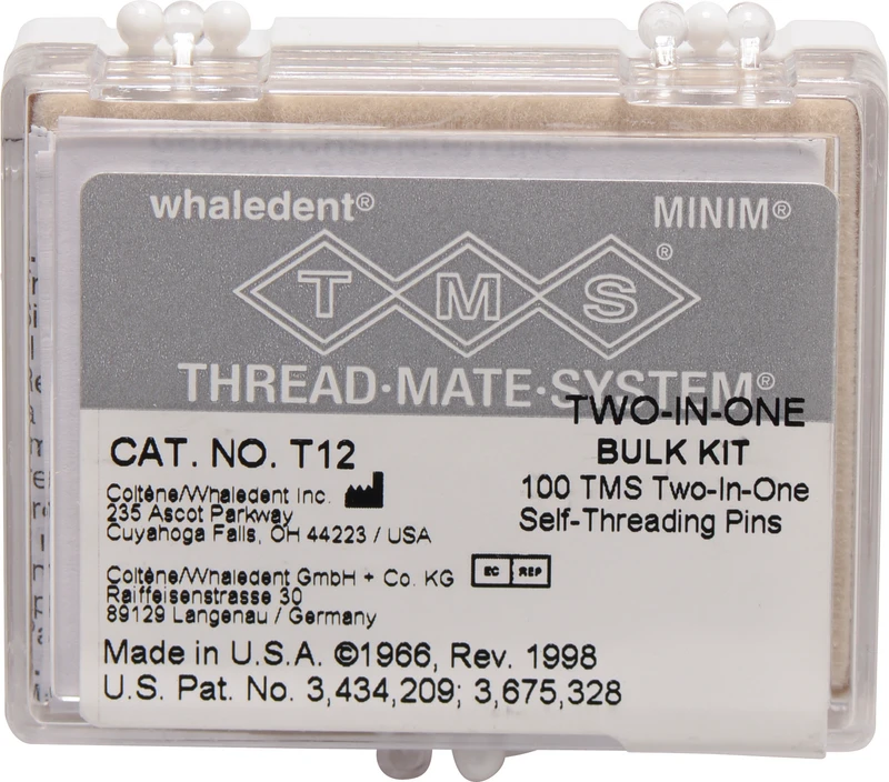 TMS® LINK  Bulkpackung  100 Doppelstifte, TMS Minim T12