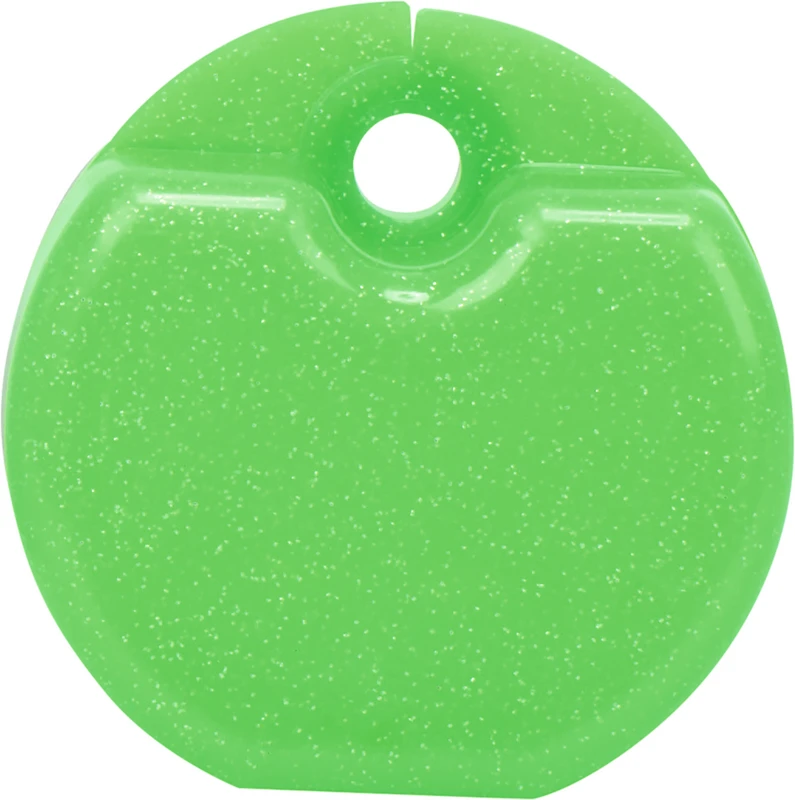 Zahnspangendose Glitter  Stück  neongrün