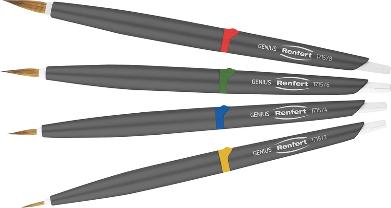 Genius Pinsel  Set  4 Stück sortiert
