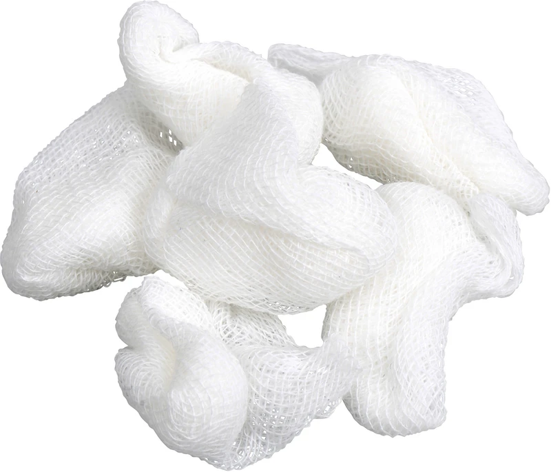 DC Mulltupfer  Packung  500 Stück steril, Walnuss