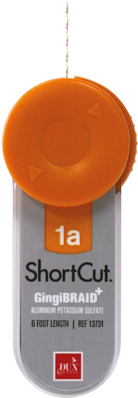 GingiBRAID+  Spender  183 cm Faden imprägniert Gr. 1