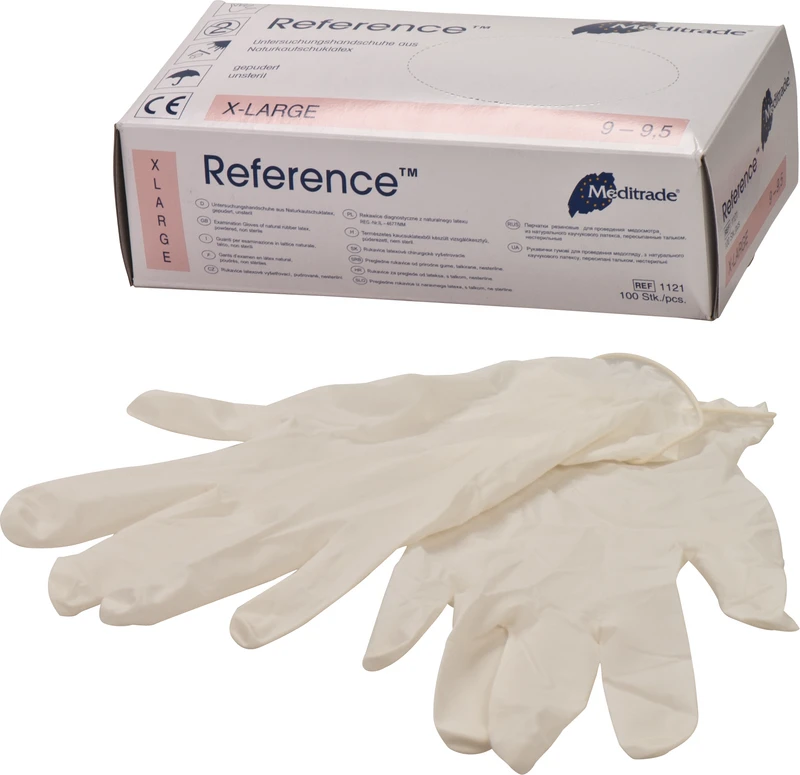 Reference  Packung  100 Stück gepudert, natur, XL