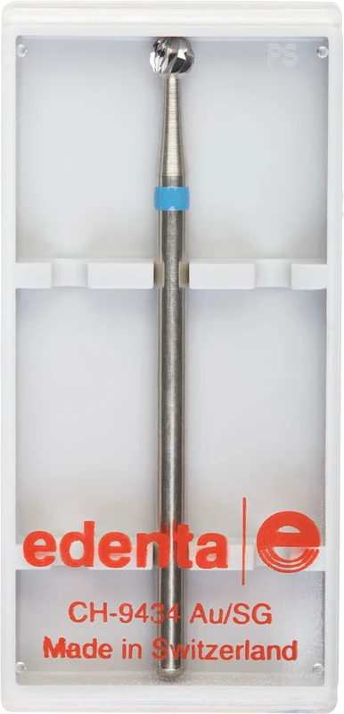 HM-Fräser Schliff 10  Stück  Kreuzverzahnung, blau standard, HP, Figur 001, 2,8 mm, ISO 031