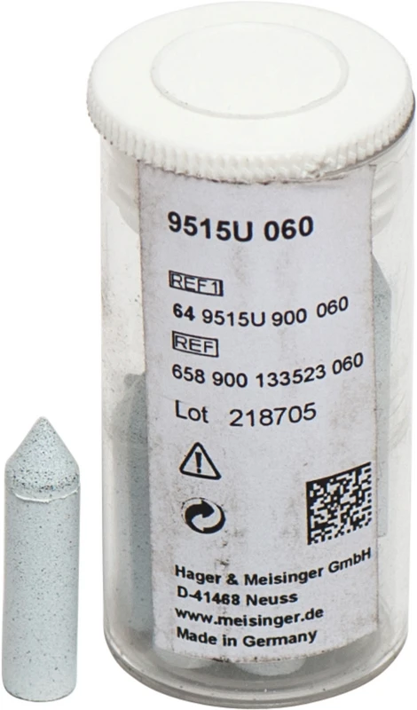 Universalpolierer 9515U  Packung  10 Stück unmontiert, weiß, Figur 133, 24 mm, ISO 060