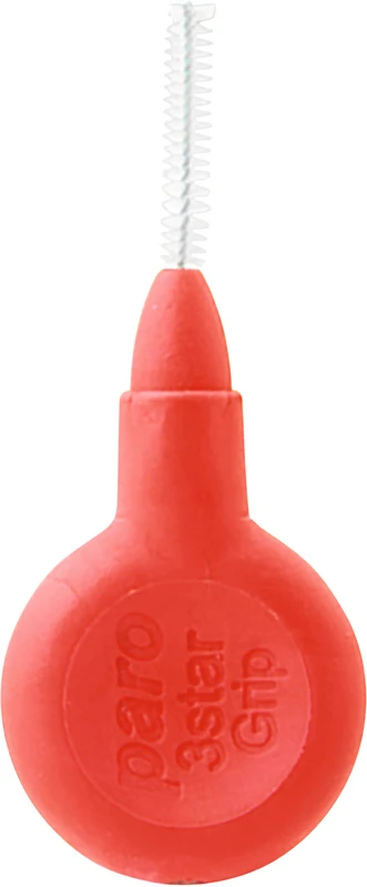 paro® ISOLA 3STAR-Grip  Stück  Ø 2 mm, medium, Weichgummigriff, mit Schutzkappe, rot