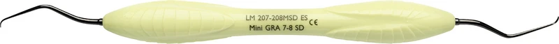 LM Sharp Diamond Mini Gracey  Stück  Figur 7\8, Präm.\Molaren, grün, LM-ErgoSense®-Griff