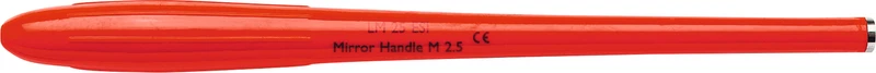 LM Spiegelgriff 25 (Simple Stem EU-Gewinde)   Stück  EU-Gewinde, rot, LM-ErgoSingle Griff